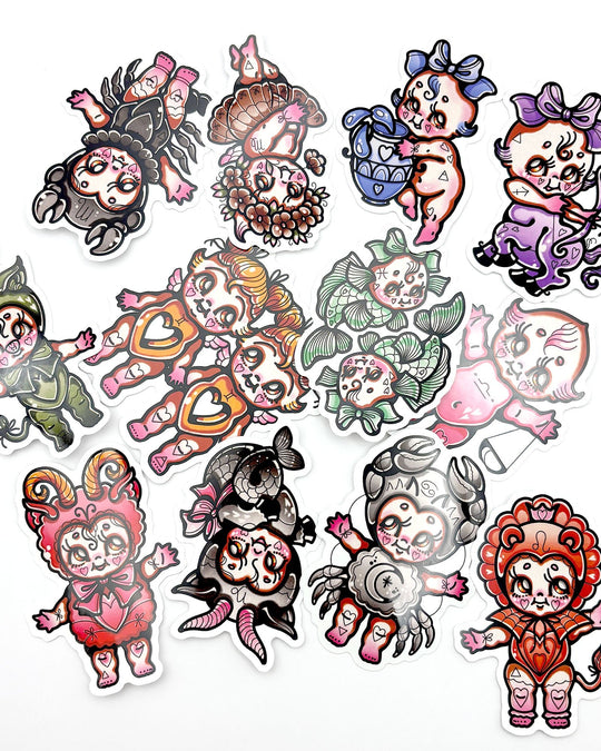 Virgo Sticker - Ella Mobbs