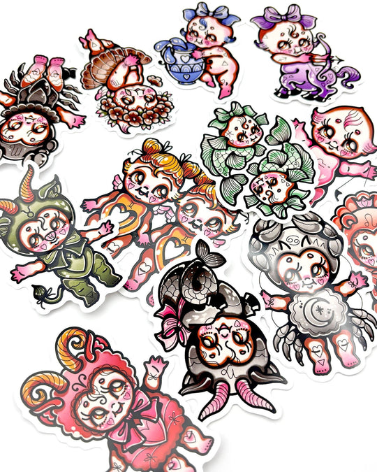 Virgo Sticker - Ella Mobbs