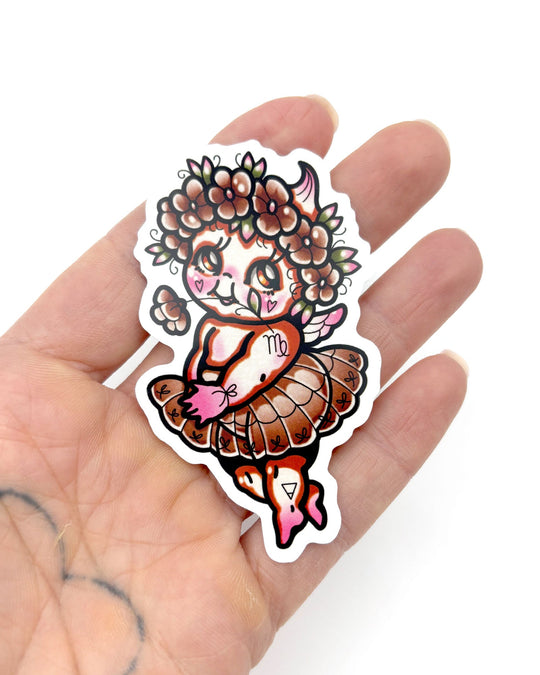 Virgo Sticker - Ella Mobbs