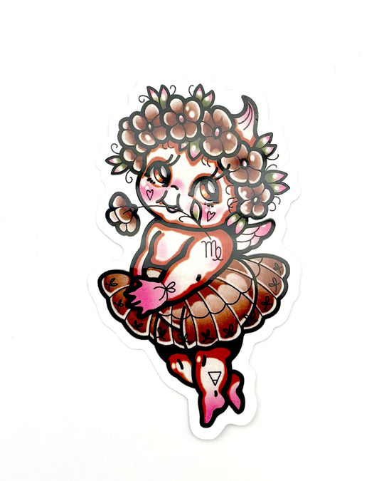 Virgo Sticker - Ella Mobbs