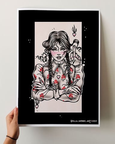 Wednesday Print - Ella Mobbs