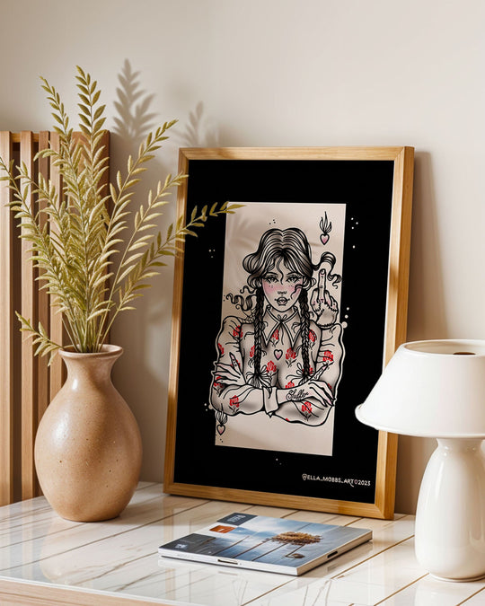 Wednesday Print - Ella Mobbs