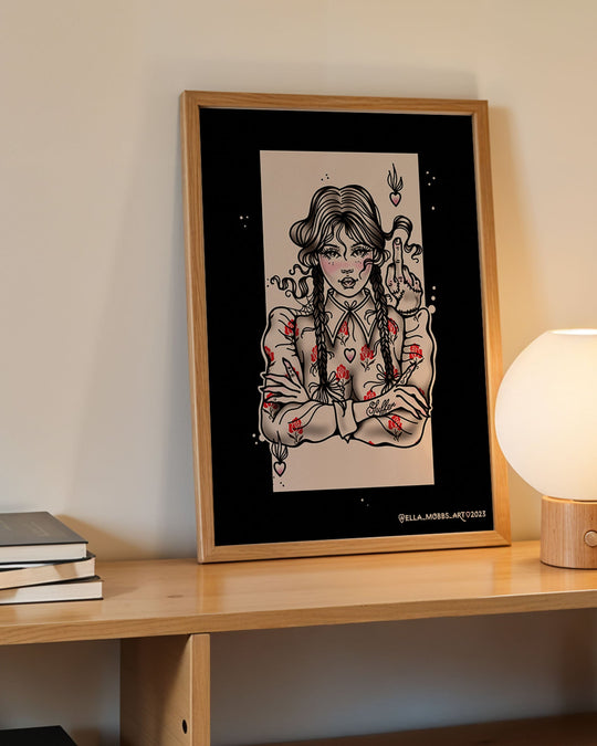 Wednesday Print - Ella Mobbs