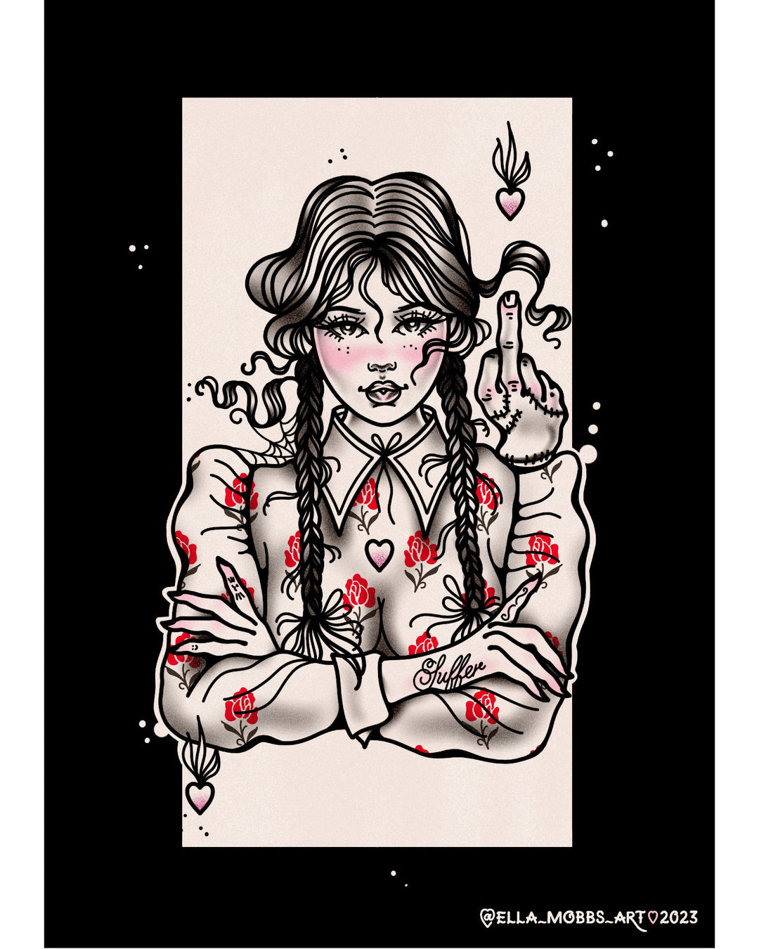 Wednesday Print - EllaMobbs