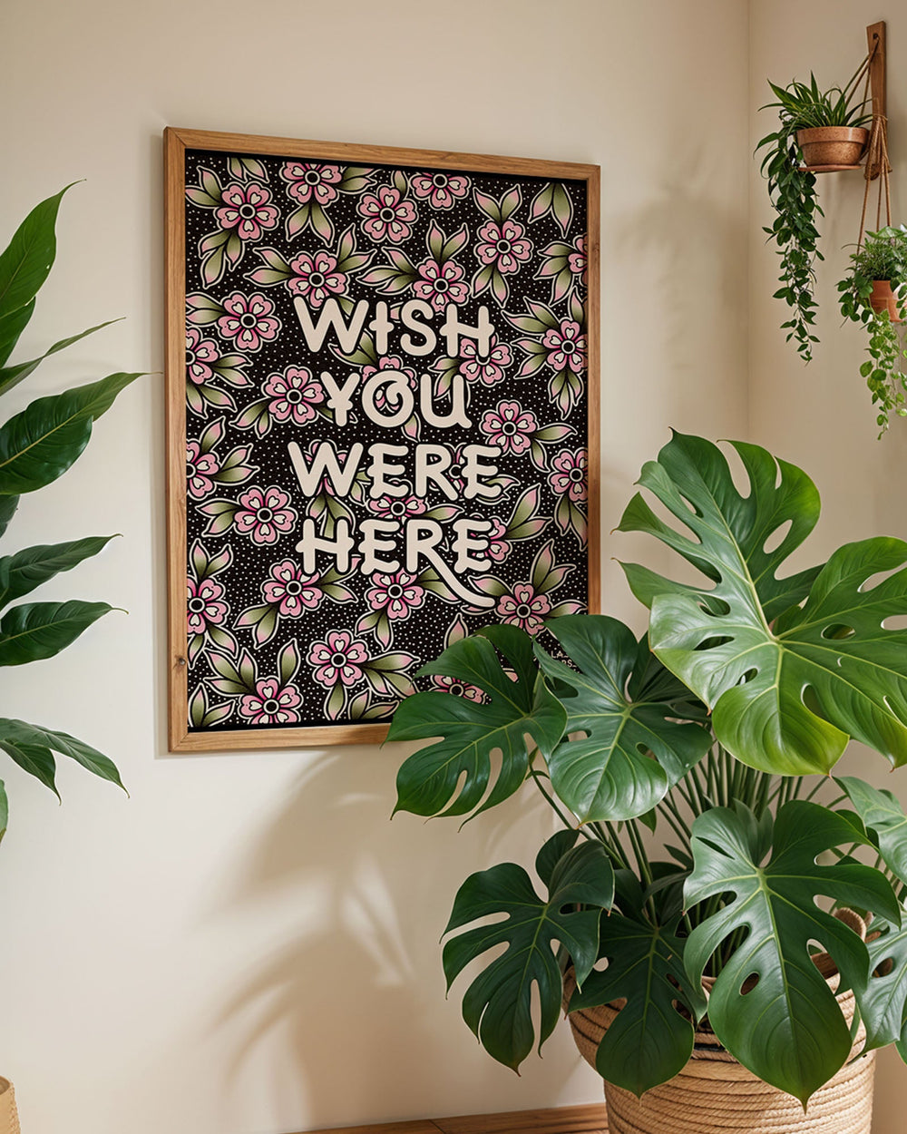 Wish You Were Here Print - Ella Mobbs