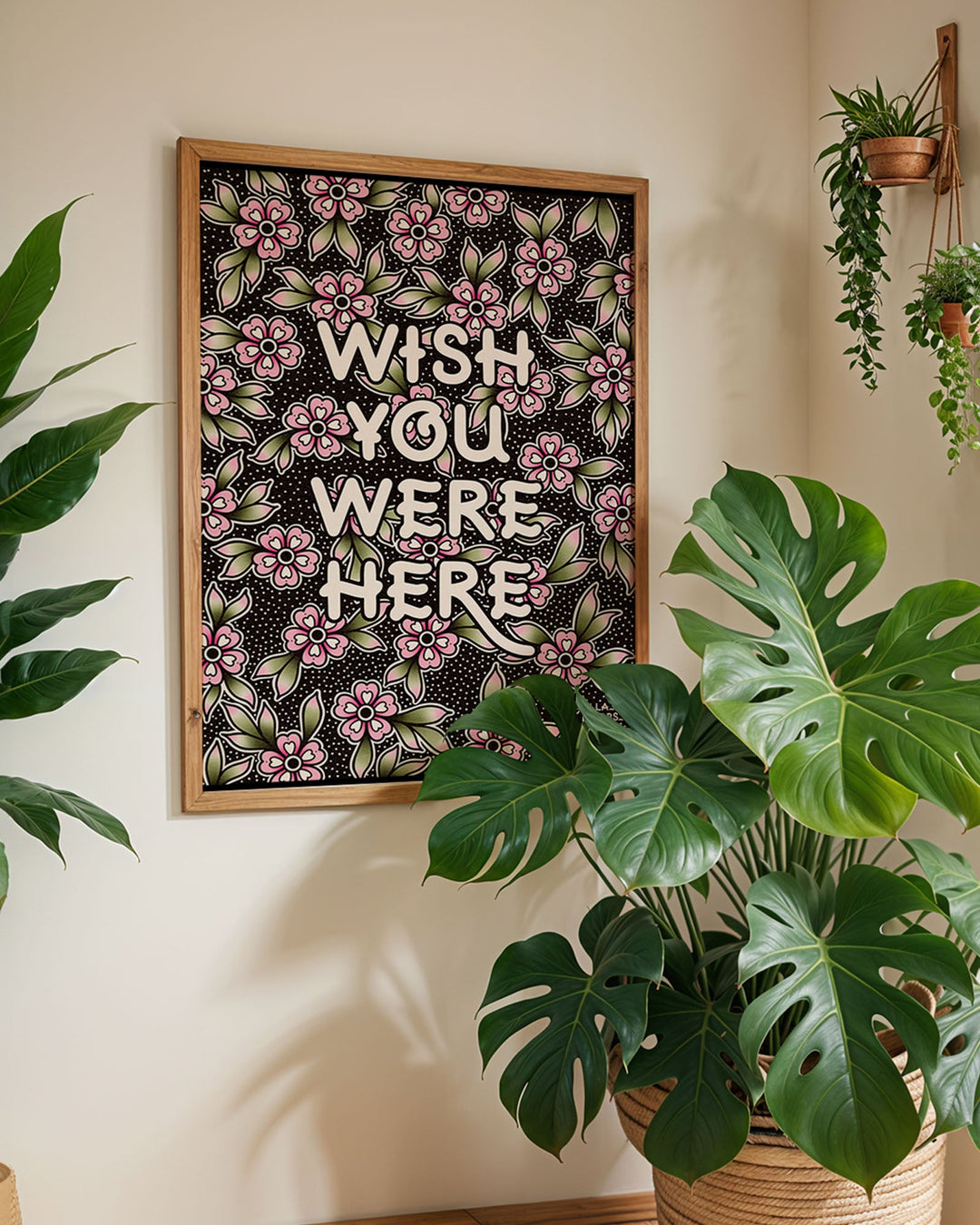 Wish You Were Here Print - Ella Mobbs