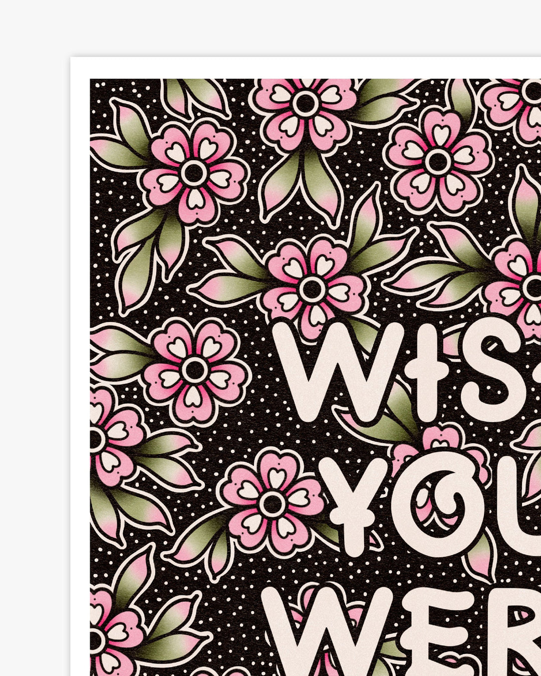 Wish You Were Here Print - Ella Mobbs