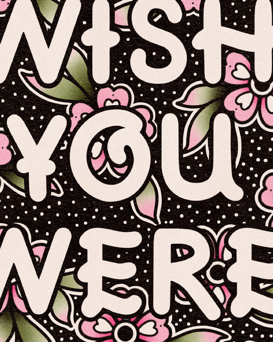 Wish You Were Here Print - Ella Mobbs