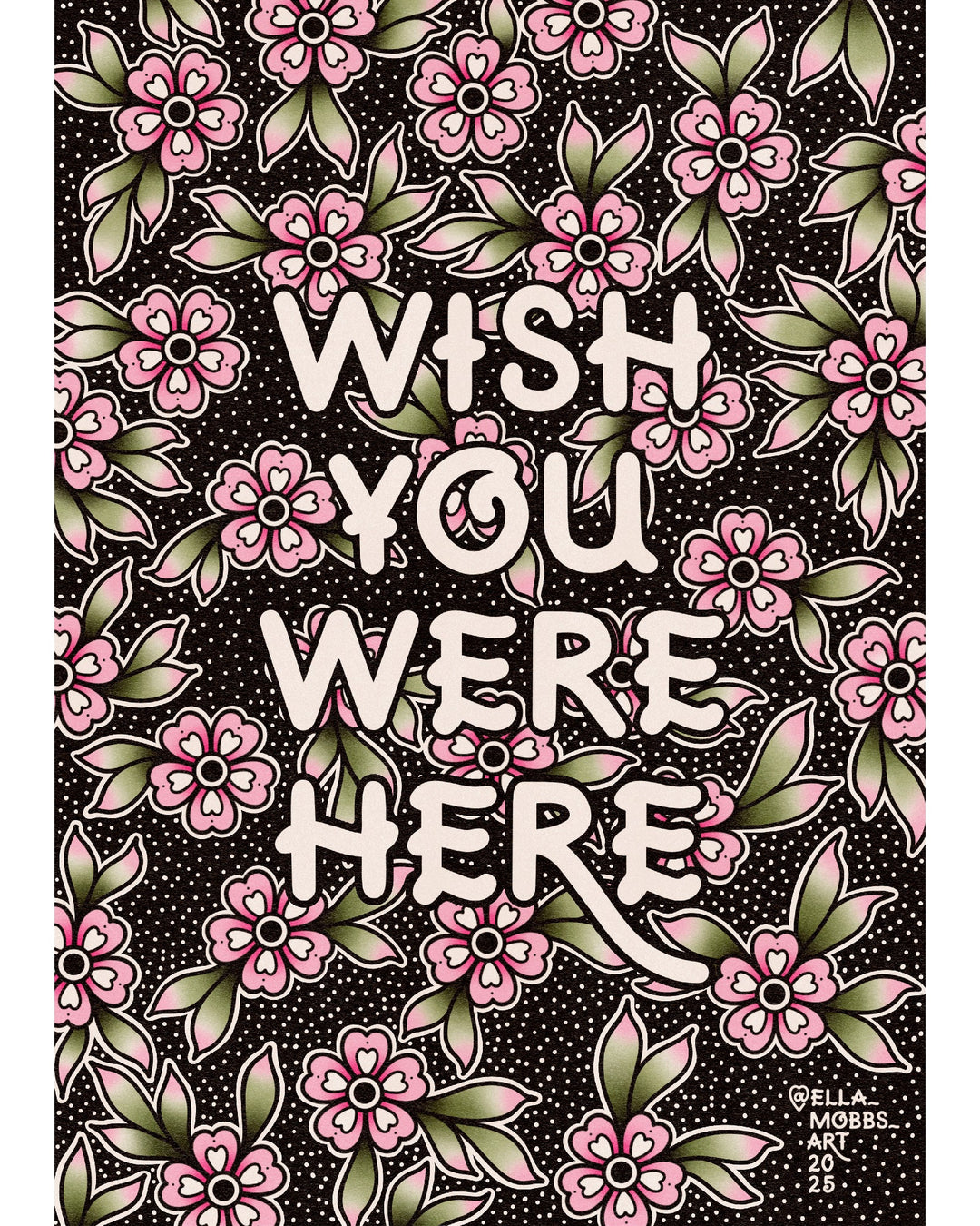 Wish You Were Here Print - EllaMobbs