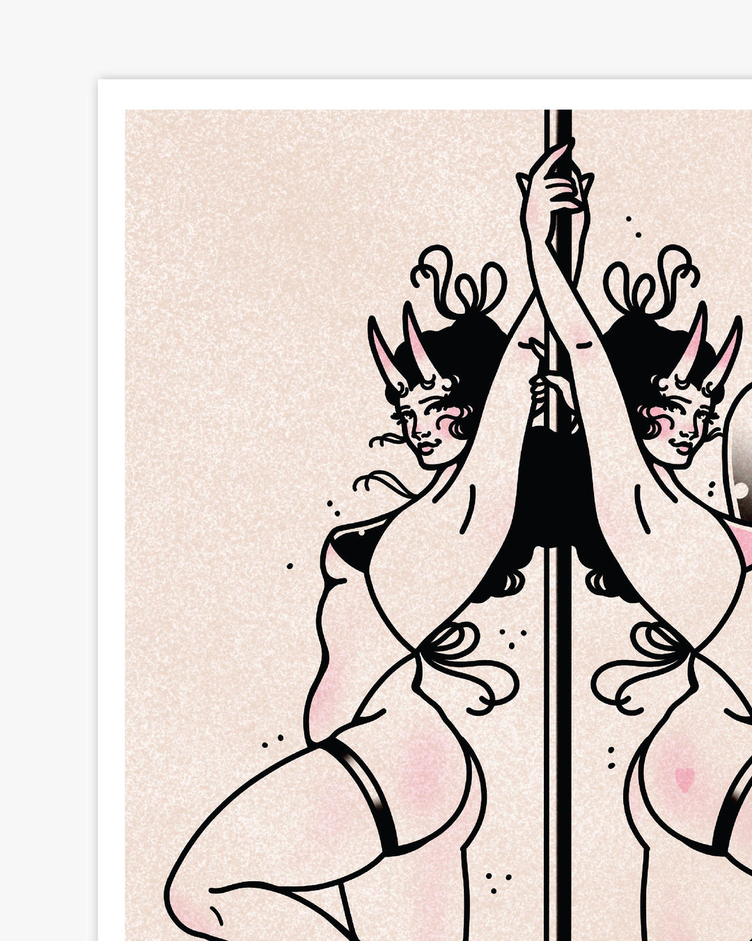 Work Stripper Print - Ella Mobbs