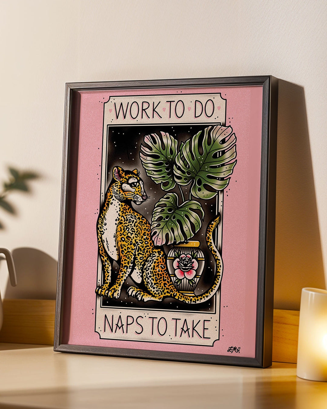 Work to Do Print - Ella Mobbs
