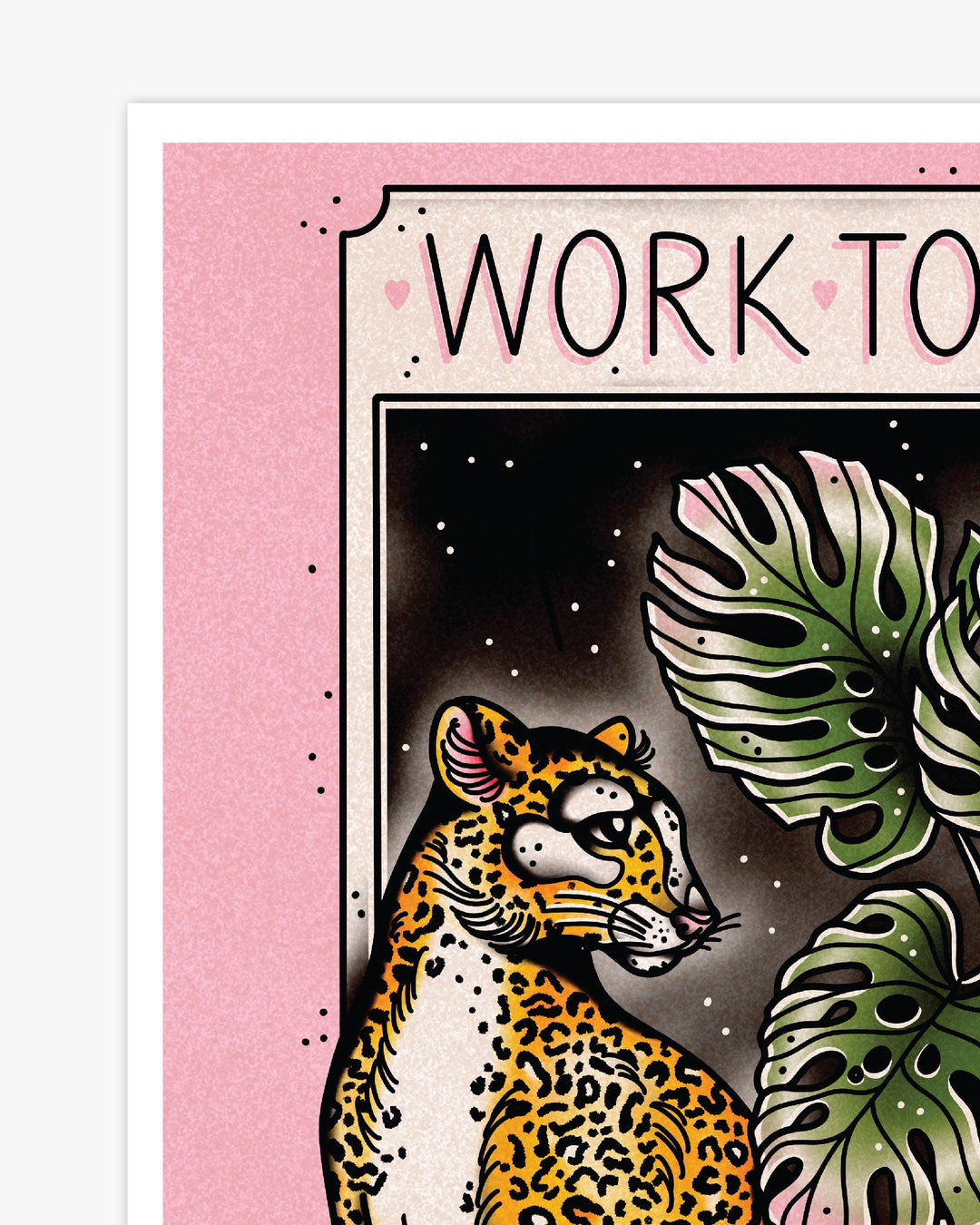 Work to Do Print - Ella Mobbs