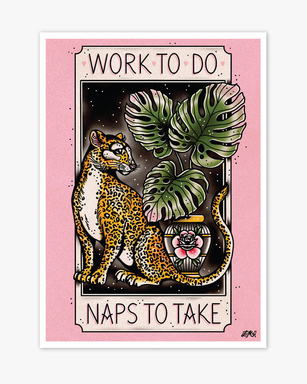 Work to Do Print - Ella Mobbs