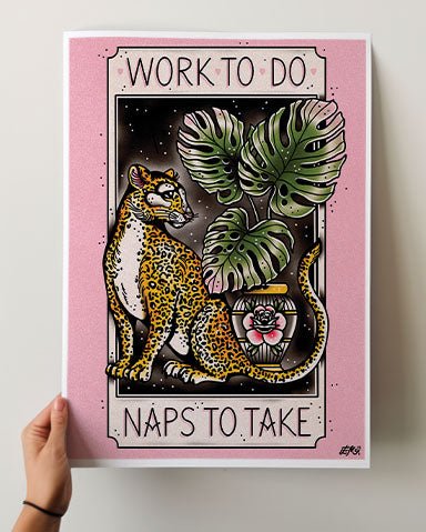 Work to Do Print - Ella Mobbs