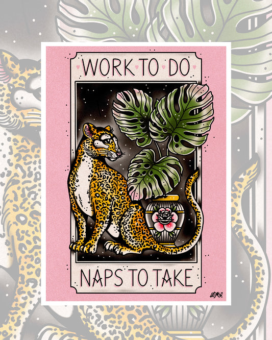 Work to Do Art Print