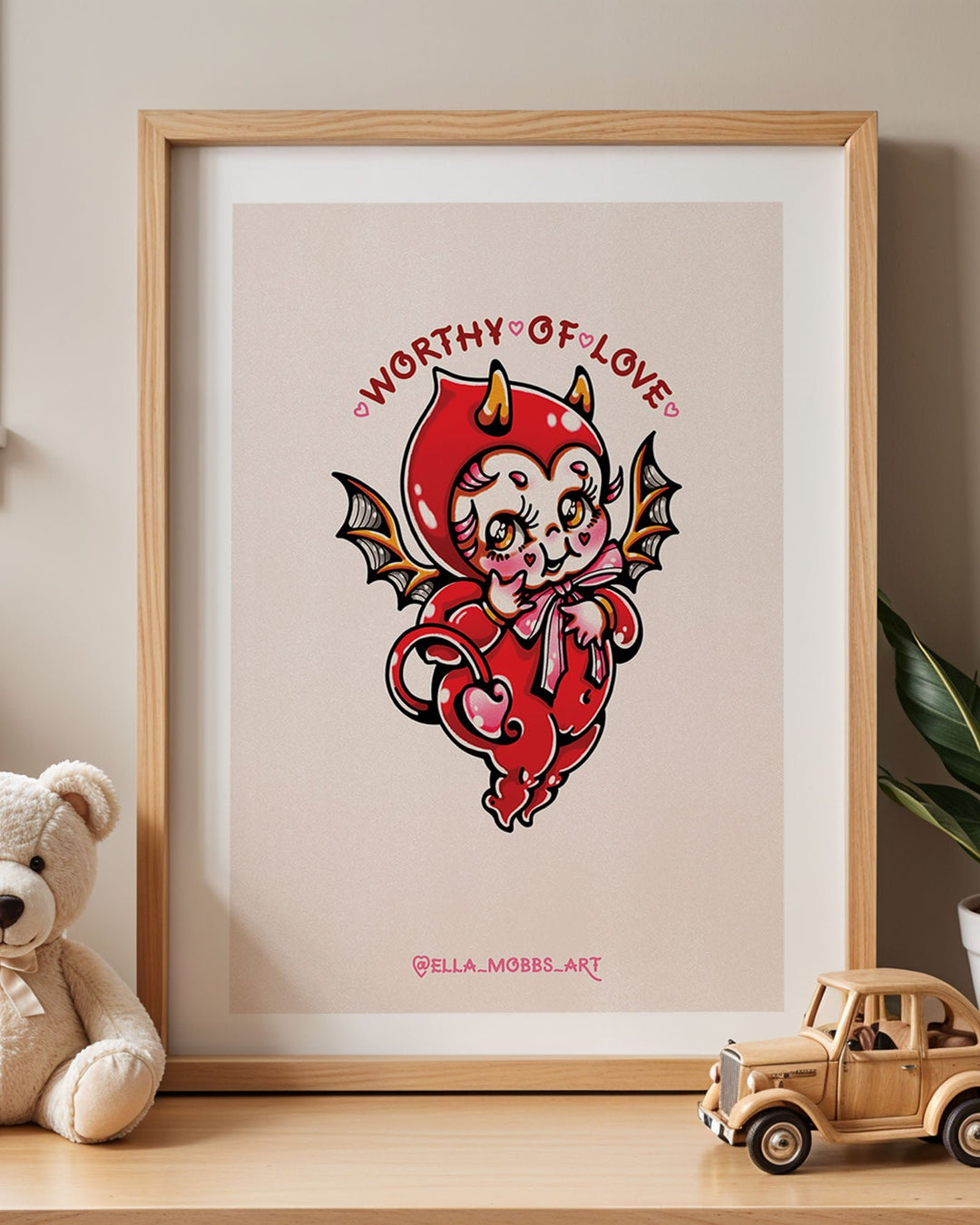 Worthy of Love Print - Ella Mobbs