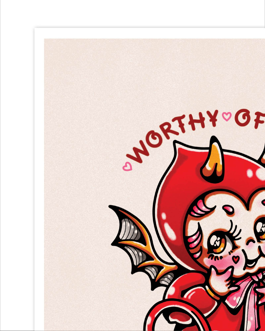 Worthy of Love Print - Ella Mobbs