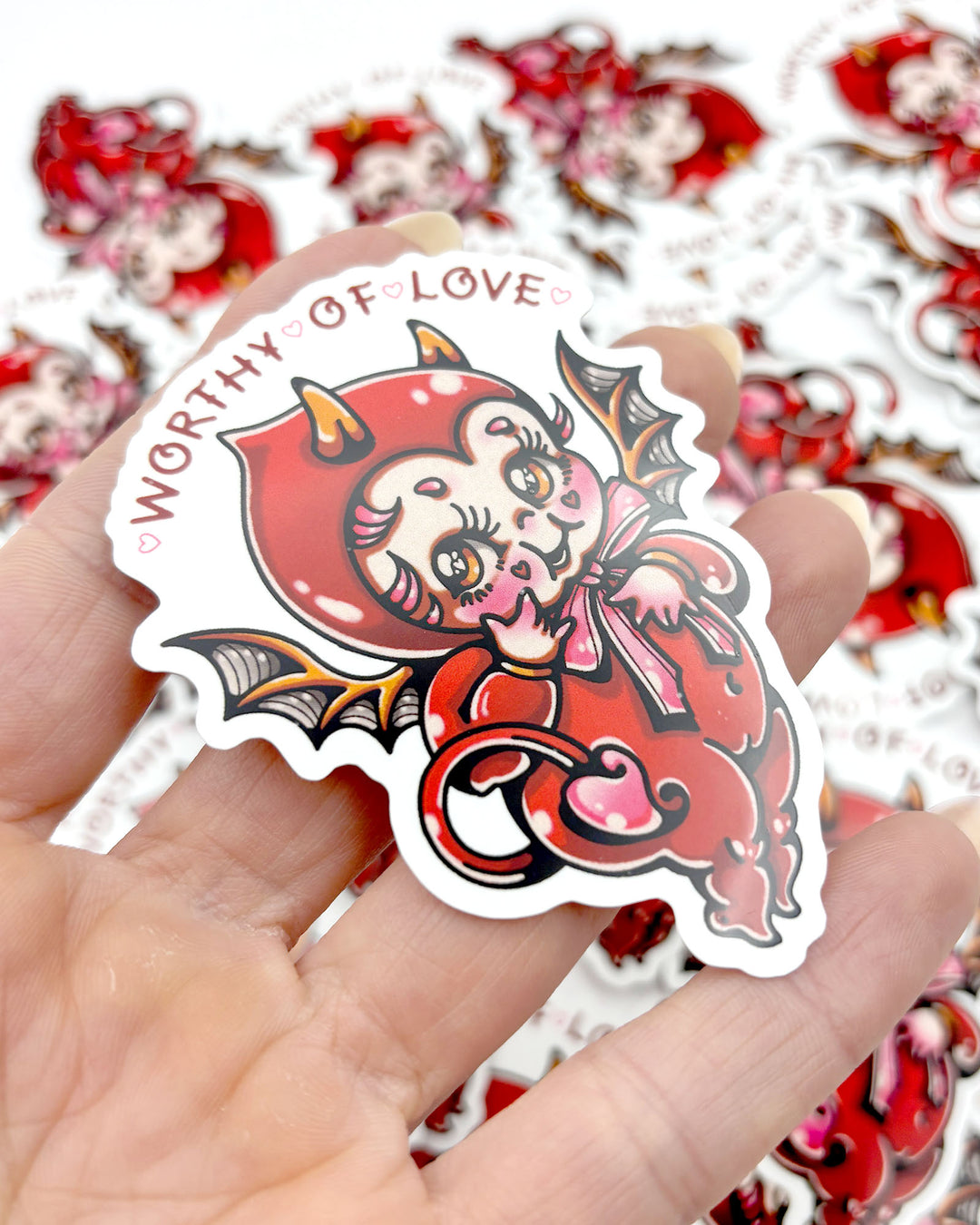 Worthy of Love Sticker