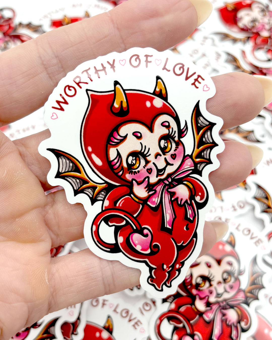 Worthy of Love Sticker
