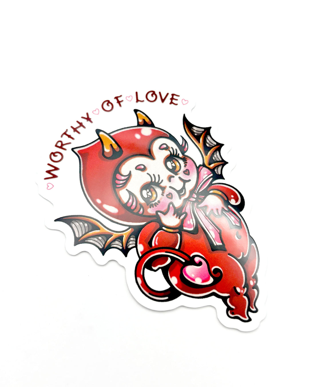 Worthy of Love Sticker
