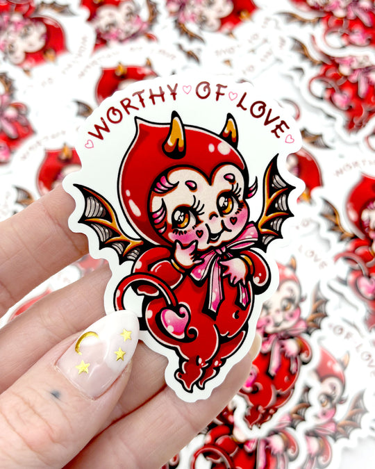 Worthy of Love Sticker