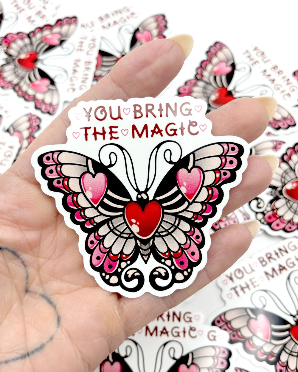 You Bring The Magic Sticker - Ella Mobbs