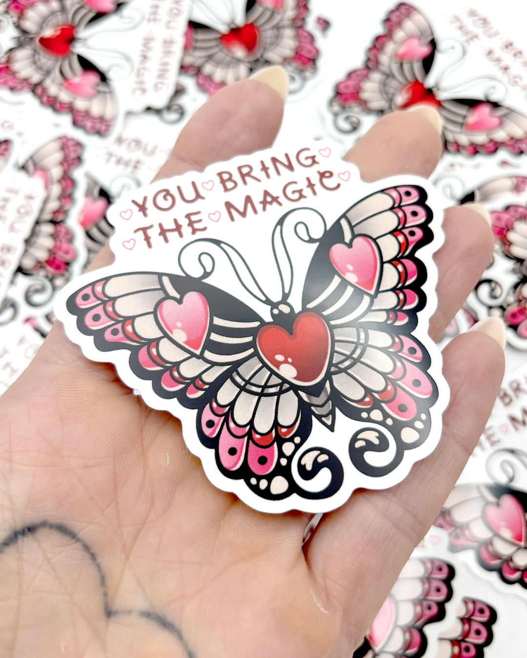 You Bring The Magic Sticker - Ella Mobbs