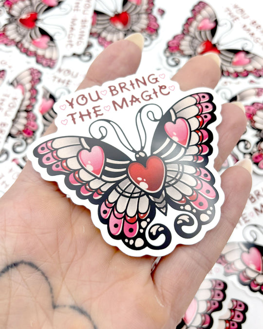 You Bring The Magic Sticker - Ella Mobbs