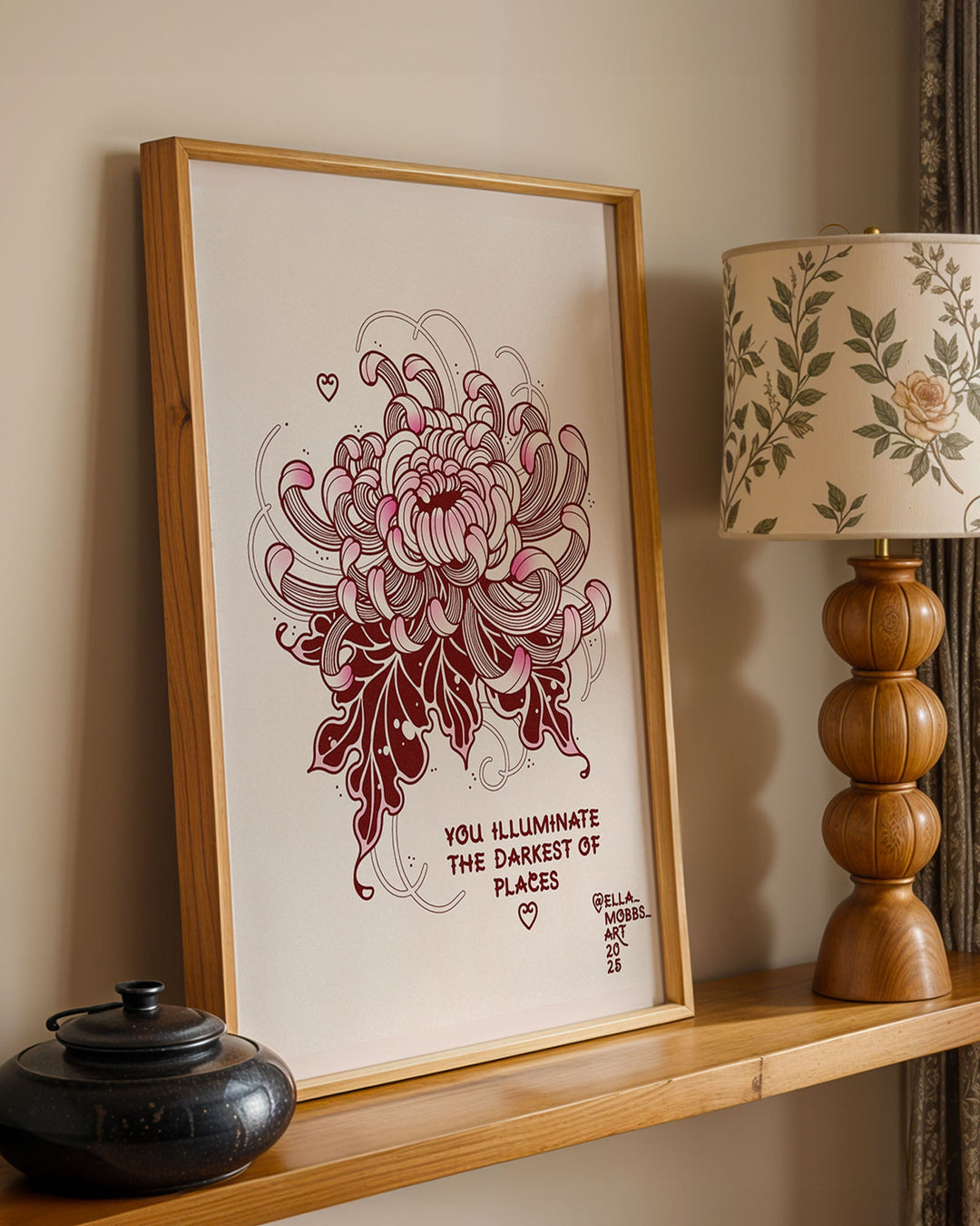 You Illuminate Print - Ella Mobbs