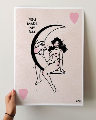 You Made My Day Print - Ella Mobbs