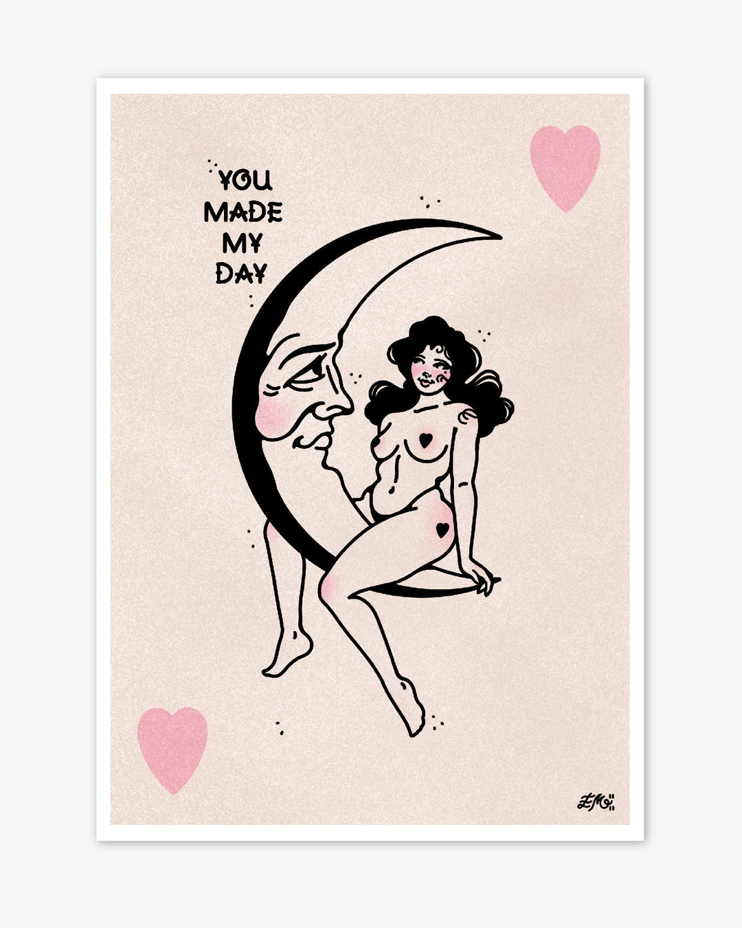You Made My Day Print - Ella Mobbs