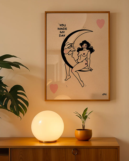 You Made My Day Print - Ella Mobbs