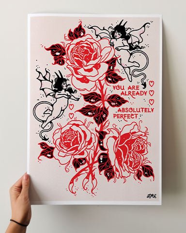 You're Perfect Print - Ella Mobbs