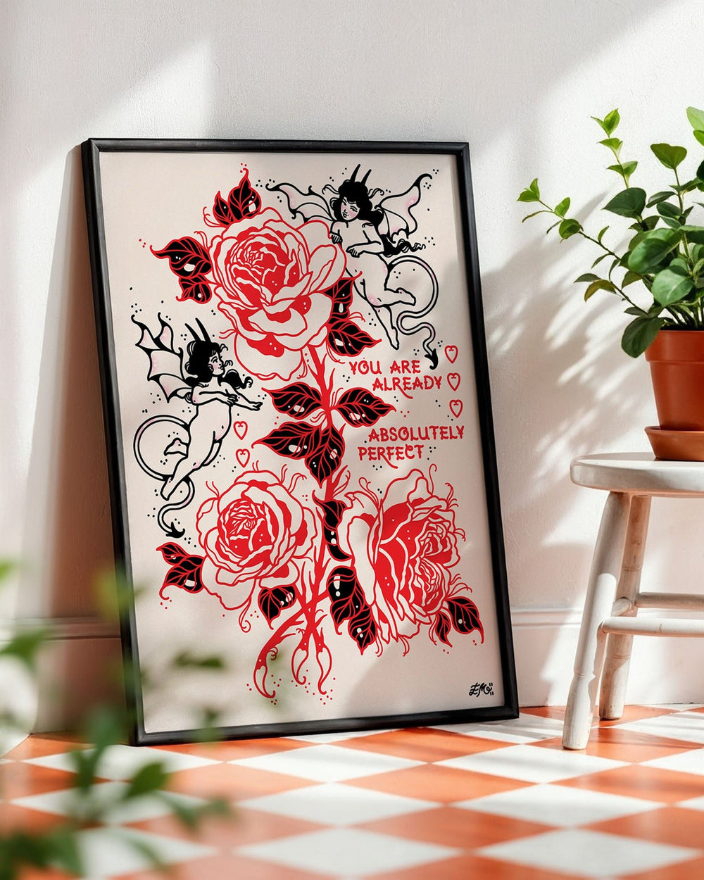 You're Perfect Print - Ella Mobbs