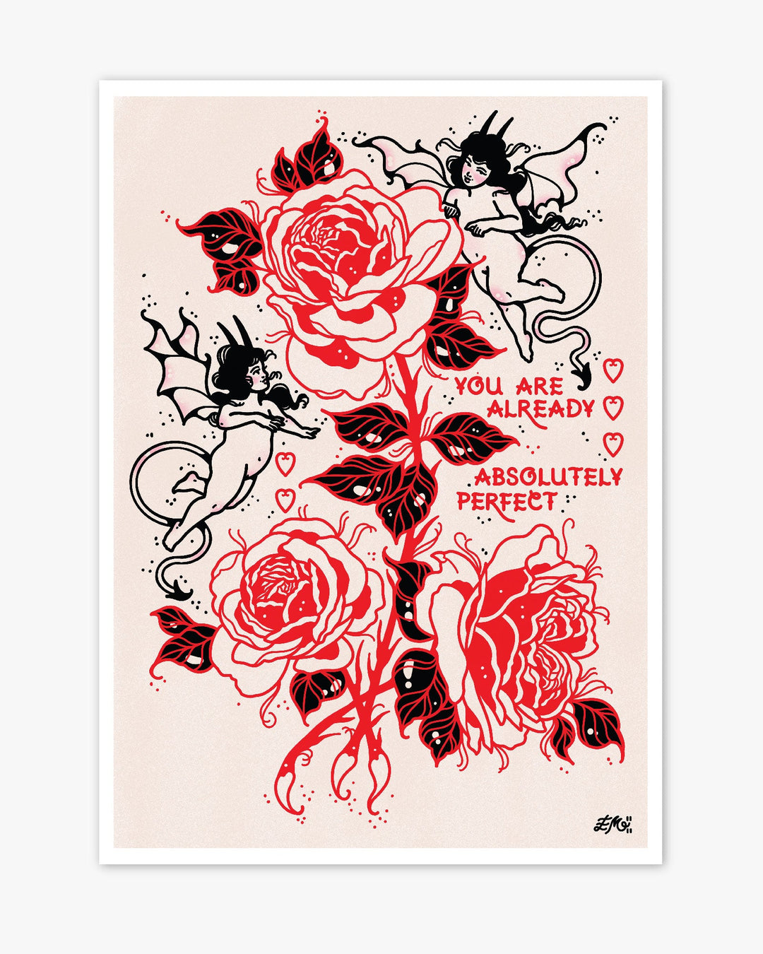 You're Perfect Print - Ella Mobbs